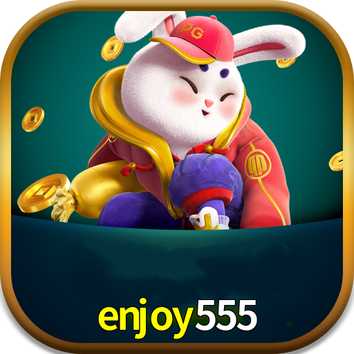 Imagem promocional da enjoy555 mostrando a plataforma e suas vantagens